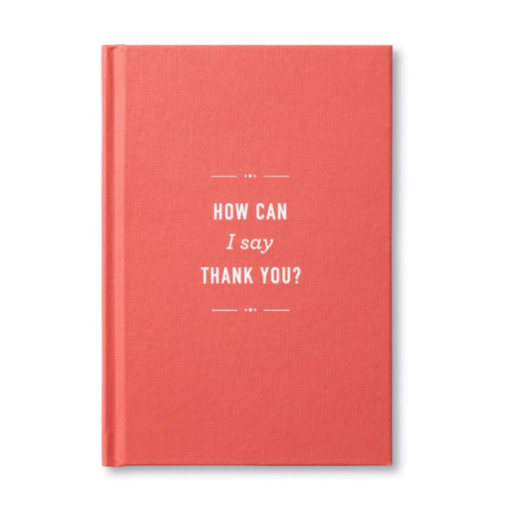 How Can I Say Thank You? Thank you card 📕
